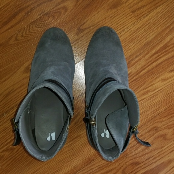 BP Nordstrom grey suede booties - Picture 4 of 5